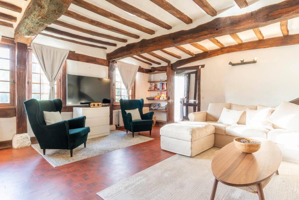 Dream 6-Bedroom Villa With Private Tennis Court Le Tilleul Exterior photo