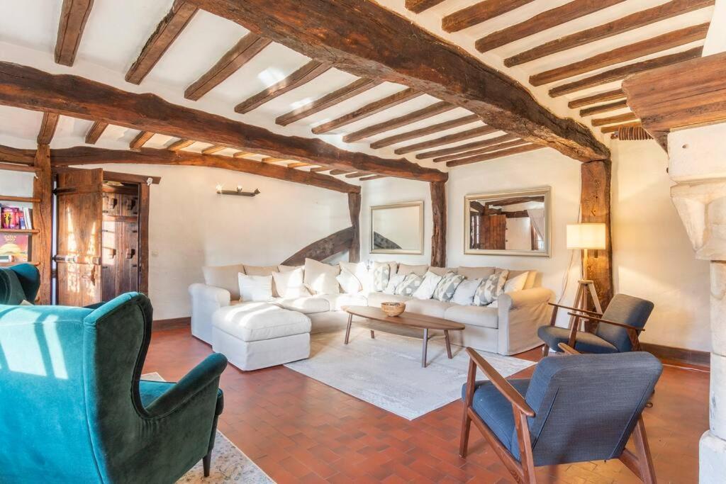 Dream 6-Bedroom Villa With Private Tennis Court Le Tilleul Exterior photo